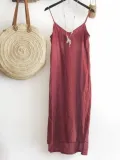 Solid Casual Spaghetti-Strap Tops