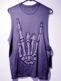 Casual Cotton Sleeveless Shirts T-shirts