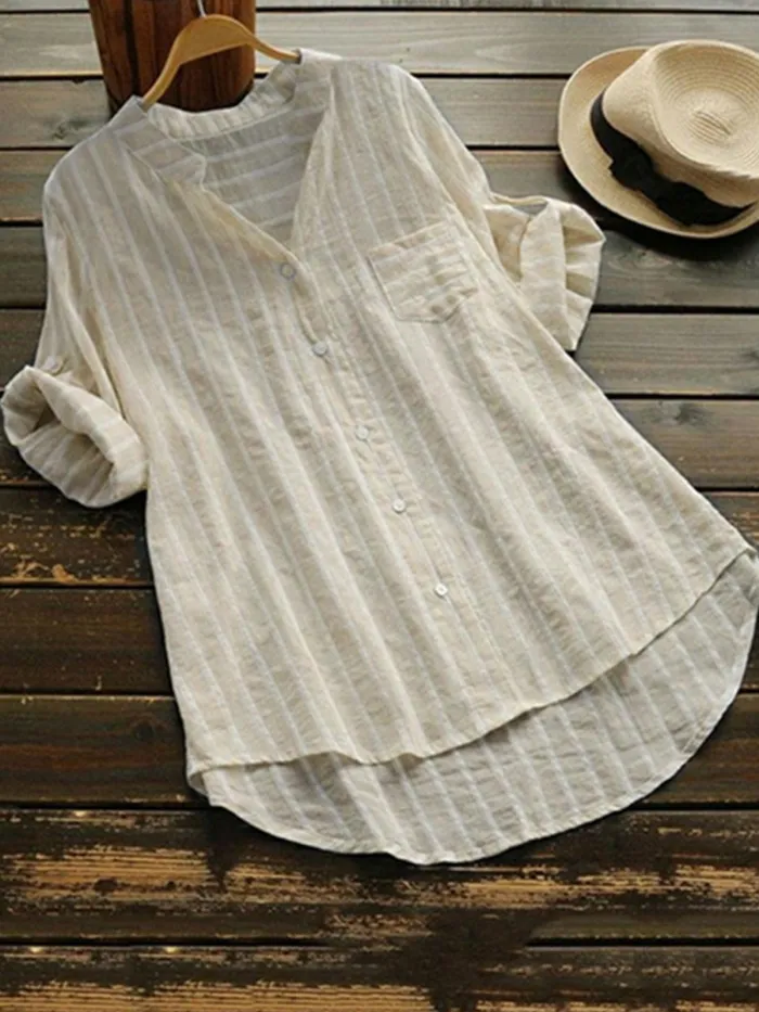 Women Casual Loose Tops Tunic Blouse Shirt