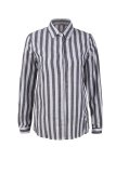 Shirt Collar Striped Long Sleeve Casual Shirts