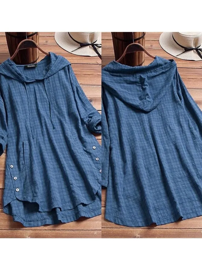 Women Casual Loose Tops Tunic Blouse Shirt