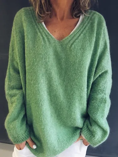 Plus size Knitted Sweater