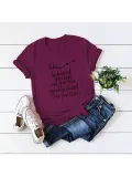 Cotton Sweet Short Sleeve Shirts & Tops