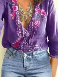 Long Sleeve Elegant Causal Tops