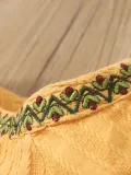 Women Casual Embroidery Tops Tunic Blouse Shirt