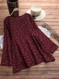 Women Casual Loose Tops Tunic Blouse Shirt