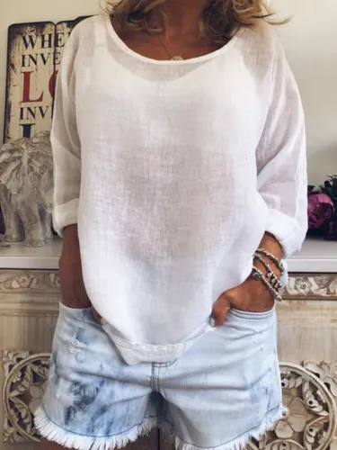 Women Casual Loose Tops Tunic Blouse Shirt