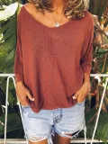 Plus size Knitted Sweater