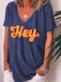 Cotton-Blend Short Sleeve Shirts & Tops
