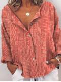 Printed Casual Shirts & Tops Plus Size