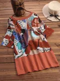 Women Casual Loose Tops Tunic Blouse Shirt