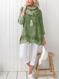 Simple & Basic Long Sleeve Casual Tops
