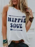 White Sleeveless Cotton-Blend Shirts & Tops