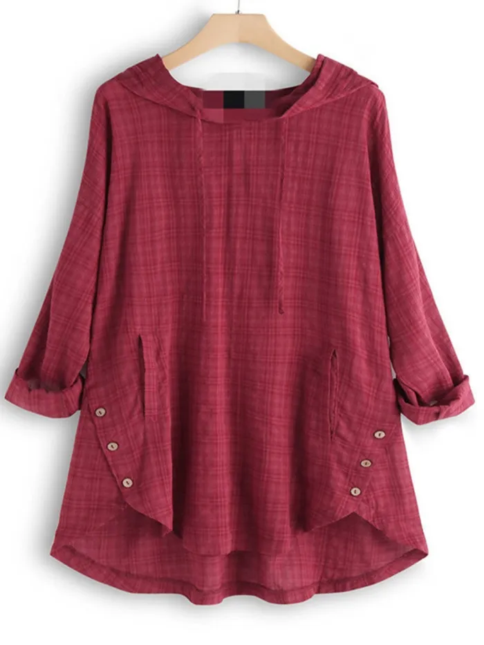 Women Casual Loose Tops Tunic Blouse Shirt