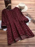 Women Casual Loose Tops Tunic Blouse Shirt
