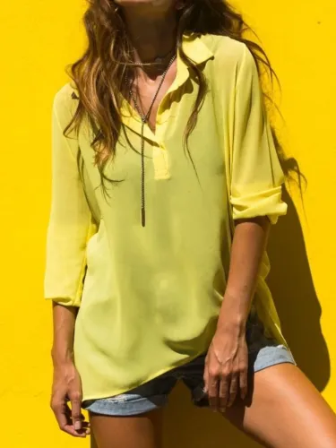 Women Casual Tops Tunic Blouse Shirt