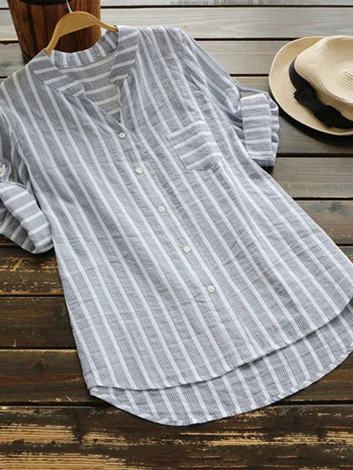 Women Casual Loose Tops Tunic Blouse Shirt