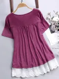 Women Casual Tops Tunic Blouse Shirt