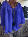 Women Casual Loose Tops Tunic Blouse Shirt