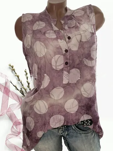 Square Neck Silk Sleeveless Shirts & Tops