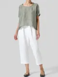 Women Casual Loose Tops Tunic T Shirt