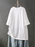 Cotton Half Sleeve Shirts & Tops