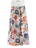 Women Casual Printed Tops Tunic Mini Dress