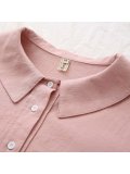 Women Casual Peter Pan Collar Tops Tunic Blouse Shirt