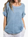Women Casual Tops Tunic T Shirt
