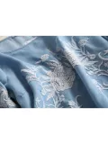 Women Casual Embroidered Tops Tunic Blouse Shirt