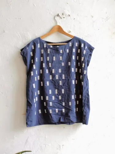 Casual Short Sleeve Printed Round Neck Shirts