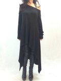 Black Off Shoulder T-Shirt