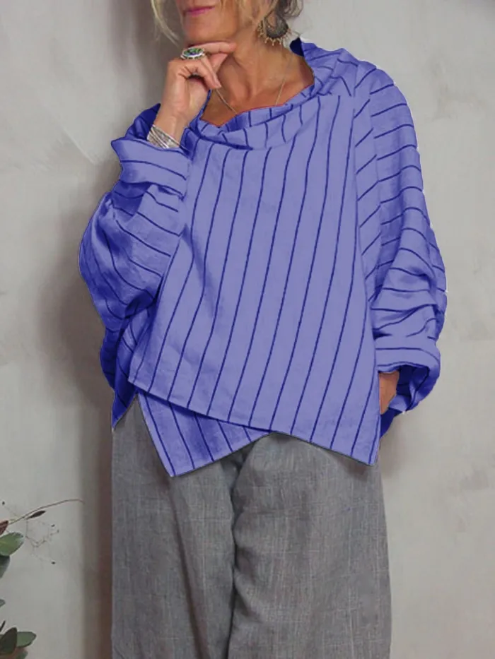 White Cotton-Blend Long Sleeve Solid Shirts