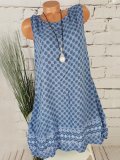 Casual Round Neck Patch Shirts & Tops
