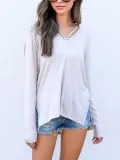 Long Sleeve Casual Cotton Shirts & Tops