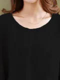 Half Sleeve Cotton Crew Neck Solid Casual T-Shirt