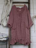 Long Sleeve Casual Solid Ruffled Shirts & Tops