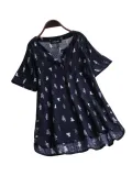 Women Casual Loose Tops Tunic Blouse Shirt
