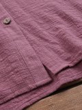 Casual Buttoned Solid Hooded Blouse
