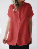 Linen Casual Tops