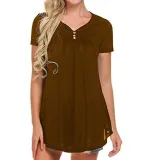 Short Sleeve Casual Casual Tops