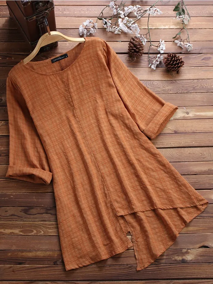Women Casual Loose Tops Tunic Blouse Shirt