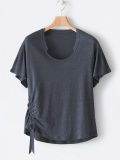 Casual Crew Neck Shirts & Tops