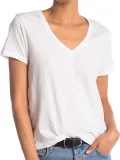 Short Sleeve Casual V Neck Shirts & Tops