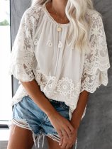 Short Sleeve Crew Neck Tops