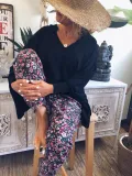 Women Casual Loose Tops Tunic Blouse Shirt
