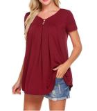 Short Sleeve Casual Casual Tops
