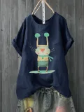 Casual Short Sleeve Shirts & Tops