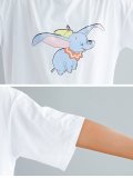 Plus Size Harajuku Style  Women  Floral  Cotton Casual Tops