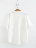 Women Casual Plus Size Tops Tunic Blouse Shirt